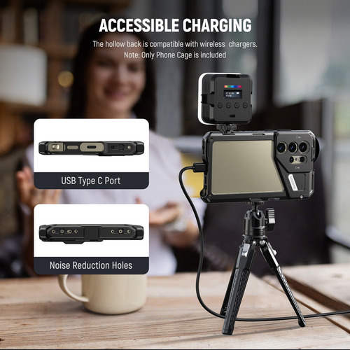 Adaptador De Filtro Neewer Jaula + Grip + P/ Samsung S24 Ult