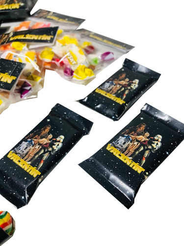 Golosinas Personalizadas X 15 Candy Bar Star Wars