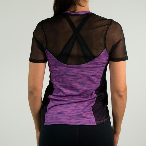Imagen 3 de 3 de Blusa Rinat Streaky Morada