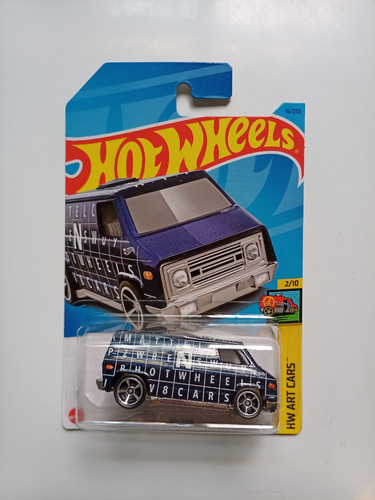 70s Van Azul Hot Wheels