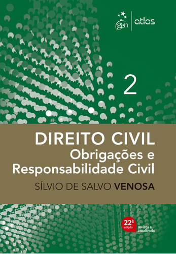 Direito Civil - Obrigações e Responsabilidade Civil - Vol. 2, de Venosa, Sílvio de Salvo. Editora Atlas Ltda., capa mole em português, 2021