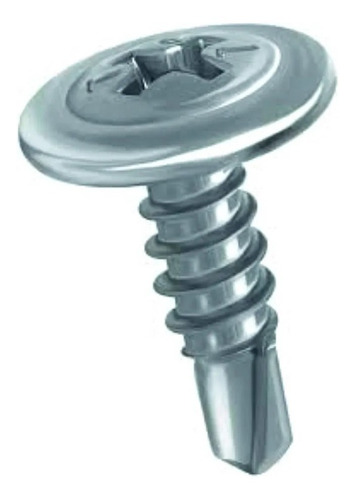 Imagen 2 de 6 de Tornillo T1 8x1/2 Autoperforante Durlock Punta Mecha X 500un