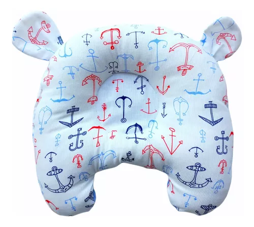 Almohada Para Bebe Cuna ,cochecito Huevito Cabeza Plana