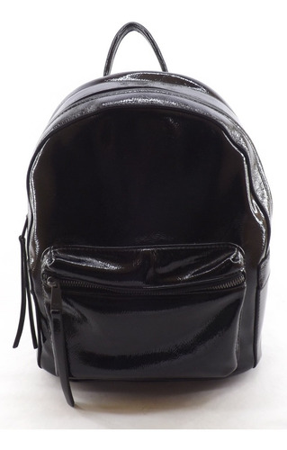 Mochila Hush Puppies Girona Dama Mujer Charol Nueva Cshoes