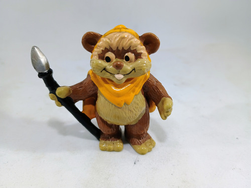 Boneco Mini Figura Ewoks Wicket Star Wars Lfl Importado 86