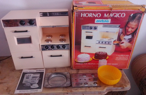 Horno Mágico Auriken En Caja Original Funciona Víntage 1983 