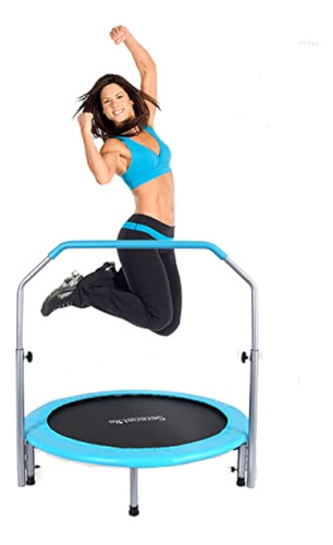 Serenelife Trampolín Portátil Y Plegable  Mini