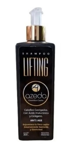 Shampoo Lifting Anti Age Con Ácido Hialurónico Y Colágeno 