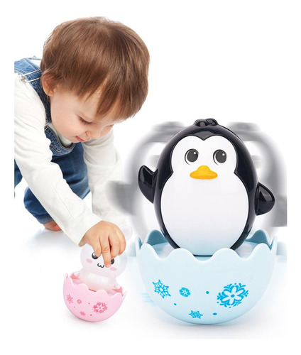 3 X 2-4pack Bebê Tumbler Boneca Roly Poly Brinquedo 3 Pecas
