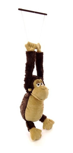 Imagen 1 de 3 de Peluche Animal Interactivo Mono Silbador Con Sonido 35 Cm.