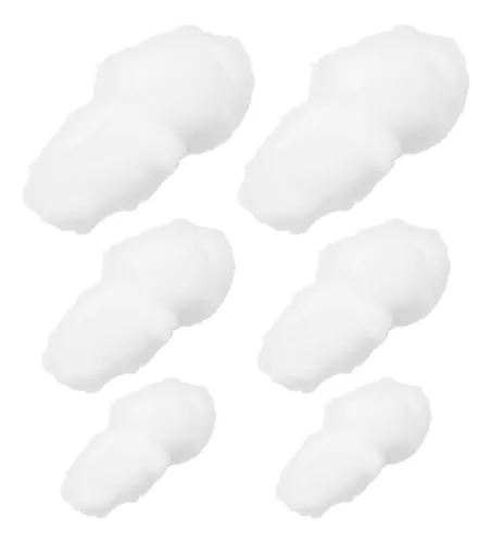 Decoración De Nubes De Algodón Con Fondo De Nube, 6 Unidades