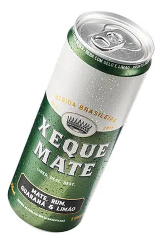 Kit C/ 12und Bebida Mista Rum Guanará Xeque Mate 355ml