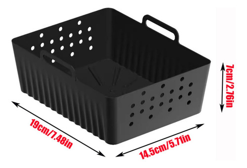 Juego De Accesorios De Silicona Airfryer De Doble Capa, 2 Pi