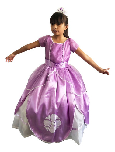 Vestido De Sofia Princesas Disney Talla 1 Y 2