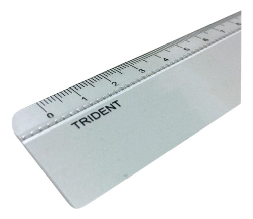 Régua Acrílica Desetec Trident 30cm Mod 7230