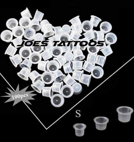 300 Tapitas Caps Botecitos Para Tinta Tatuar Microblading