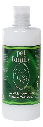 Condicionador Pet C¿es E Gatos Melaleuca Pet Family 500 Ml