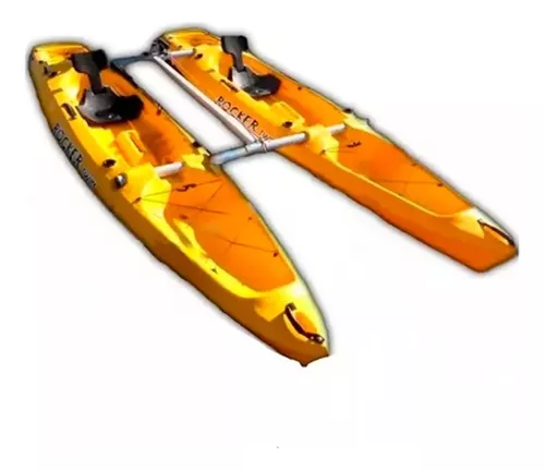 Kit Catamaran Con Soporte Para Motor Twin Kayak Rocker º