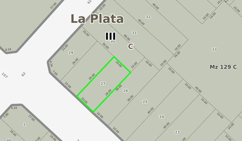 Terreno En Venta - 260 Mts2 - Los Hornos