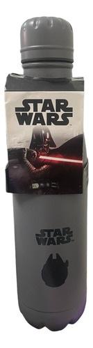 Botella Gris/negro Star Wars Han Carbonite Acero Inoxidable