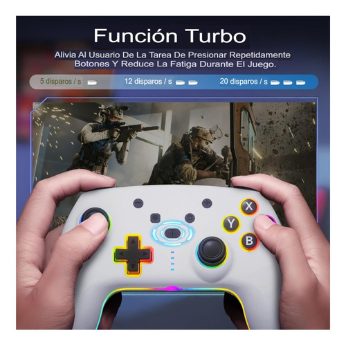 Mando Joystick Compatible Nintendo Pc Switch Android Ios