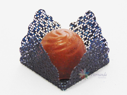 100 Forminhas Doces Finos Tela Casamento Festas Castelo
