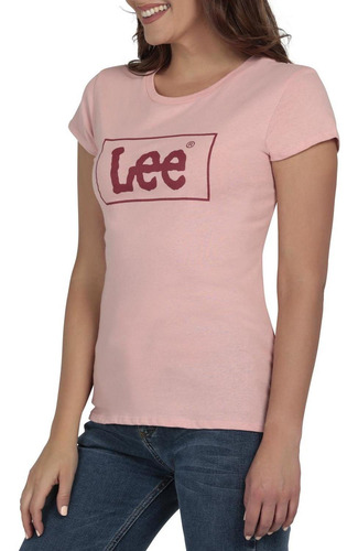 Imagen 5 de 5 de Playera Lee Mujer Manga Corta 28m2