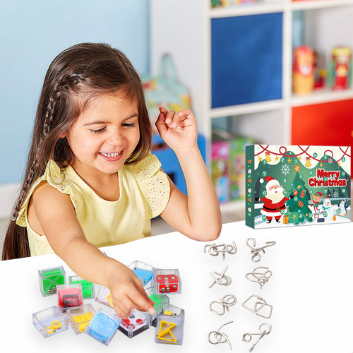 Cuenta Regresiva Navideña Innovadora, 24 Días De Navidad De