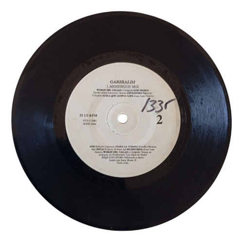 Vinilo Single De Garibaldi - I Merengue Mix ( Y140 (Usado)