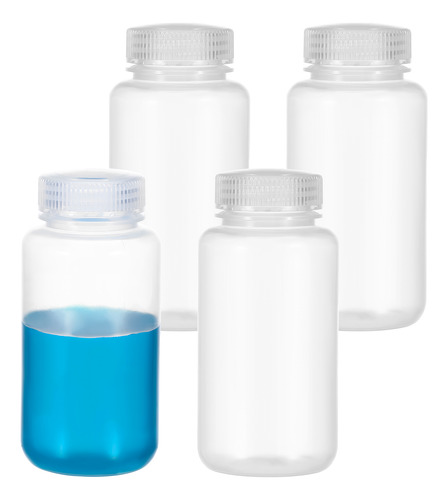 Botellas De Muestra Transparentes De 4 Piezas, Botellas De A