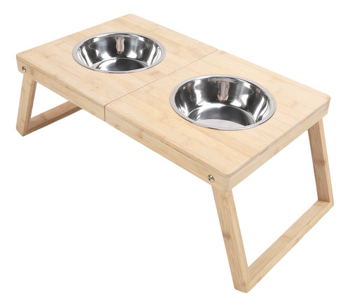 Cuencos Elevados Para Gatos Soporte Multiusos Doble De