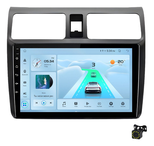 Estéreo Android Para Suzuki Swift 2003-2010 Carplay Wireless