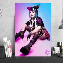 Comprar Cuadro Decorativo Juri Han Cosplay Street Fighter 35x55cm