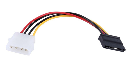 Cable Adaptador  Molex Ide A  Sata  Poder 