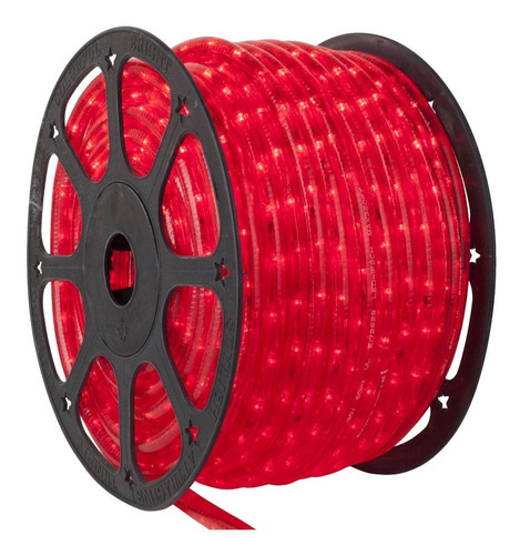 Manguera Led Navideña Roja X 100 Metros 32 Led Envio Gratis