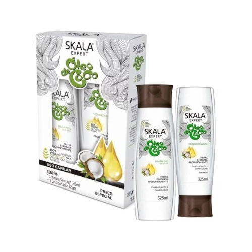 Kit Shampoo + Acondicionador Skala Coco
