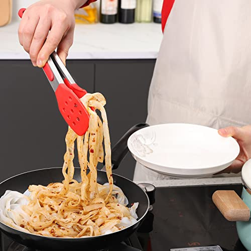 Pinzas De Cocina Daily Kisn 9puLG Con Puntas De Silicona Y