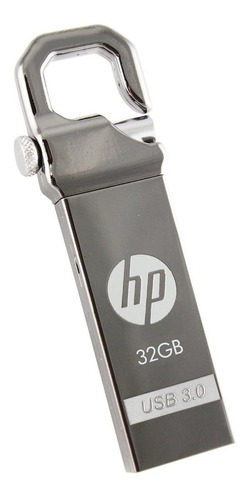 Memoria USB HP x750w 32GB 3.0 plateado