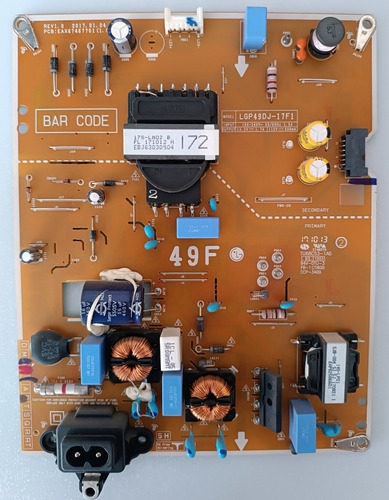 Placa Fuente Tv LG 49lj5500