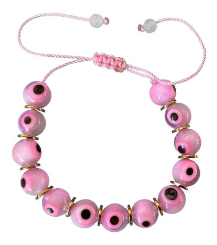 Pulsera Ajustable De Ojo Turco Proteccion Malas Vibras 