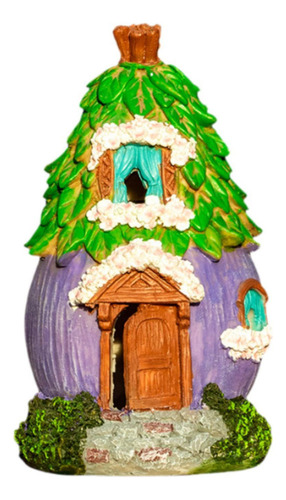 Ww Estatua De Casa En El , Figura De Jardín, Regalo Ideal