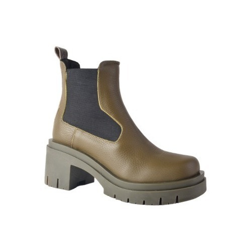 Imagen 2 de 9 de Botas Botines De Cuero Elástico De Mujer - Blunt - Ferraro