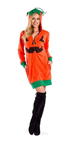 Vestido De Calabaza Para Adulto Para Halloween