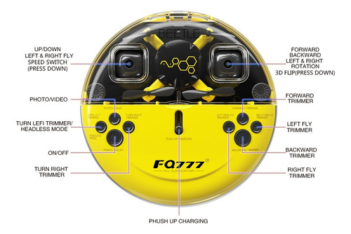 ¡ Oferta Control Remoto Drone Fq 777 Fq04 Entrega Inmediata