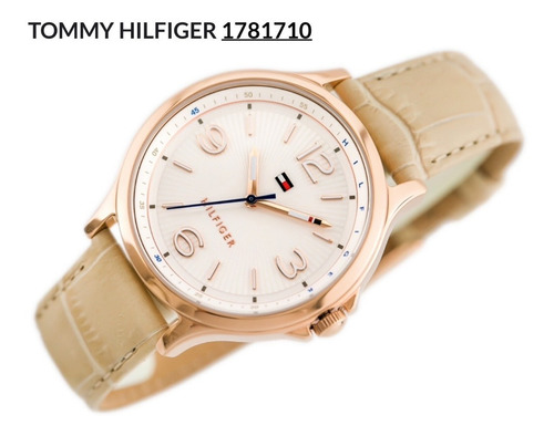 Relógio Tommy Hilfiger Feminino Aço Ouro Rose Puls Champanhe
