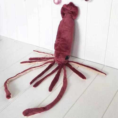 Jy Juguete De Pulpo Con Simulación De Calamar De Peluche