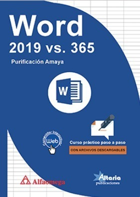 Libro Word 2019 Vs. 365 - Curso Práctico Paso A Paso