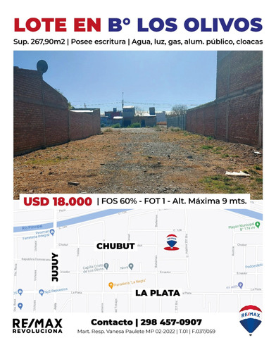 Terreno En Venta , Gral.roca