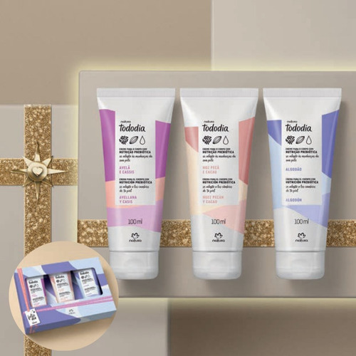 Set Natura Trio de Hidratantes Tododia
