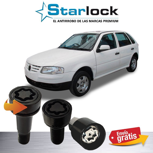 Seguro Llantas Vw Pointer Confortline Tuercas Envio Gratis